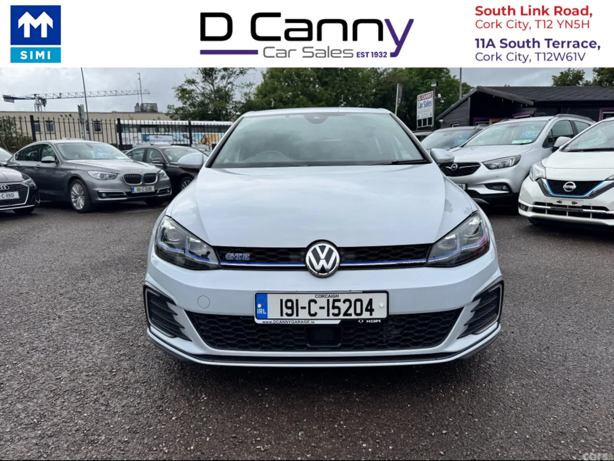 Volkswagen Golf Hatchback, Petrol Plug-in Hybrid, 2019, White