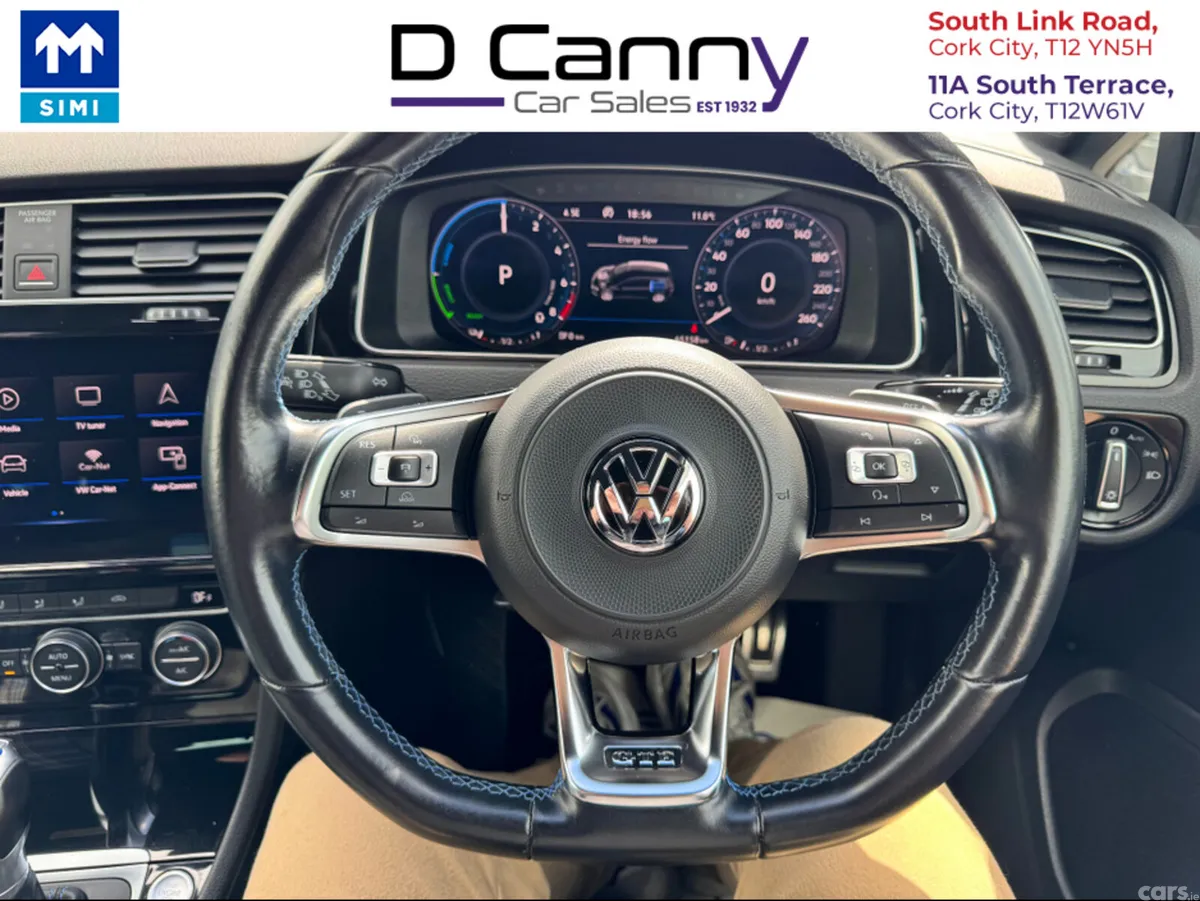Volkswagen Golf Hatchback, Petrol Plug-in Hybrid, 2019, White