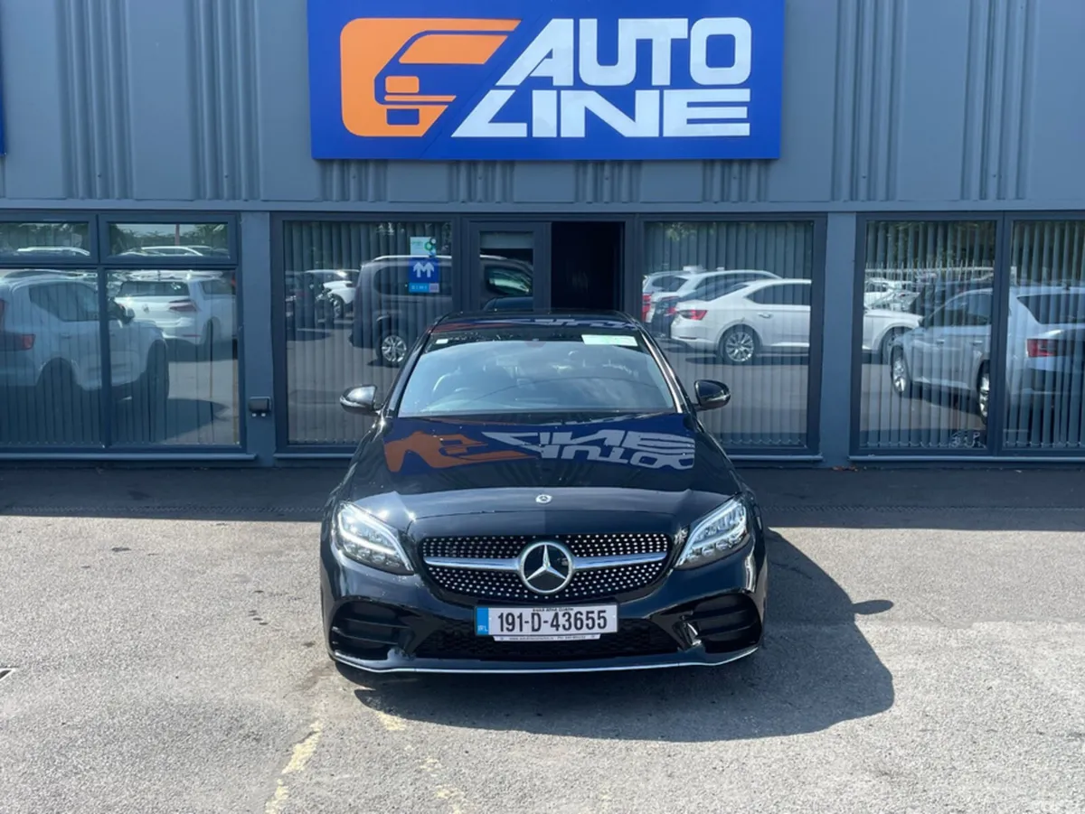 Mercedes-Benz C-Class Saloon, Petrol Hybrid, 2019, Black