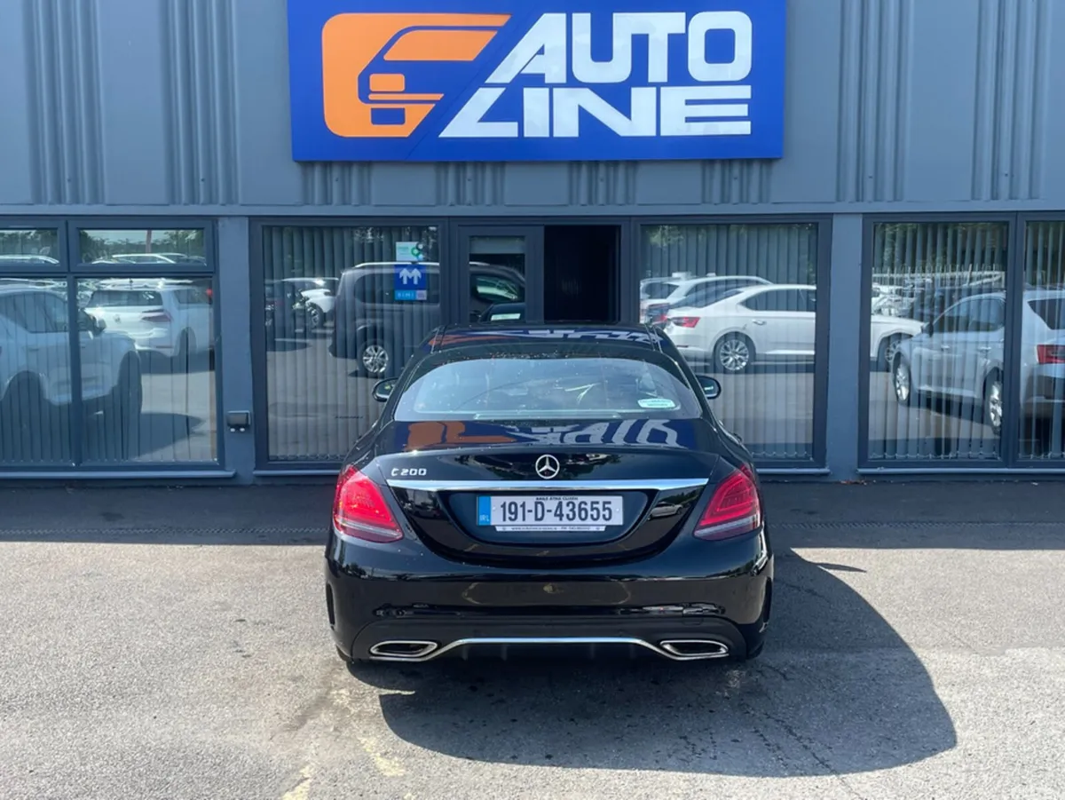 Mercedes-Benz C-Class Saloon, Petrol Hybrid, 2019, Black