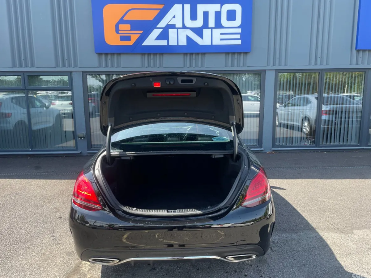 Mercedes-Benz C-Class Saloon, Petrol Hybrid, 2019, Black
