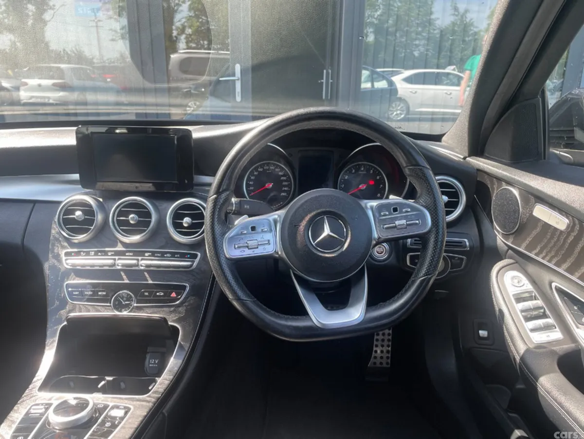 Mercedes-Benz C-Class Saloon, Petrol Hybrid, 2019, Black