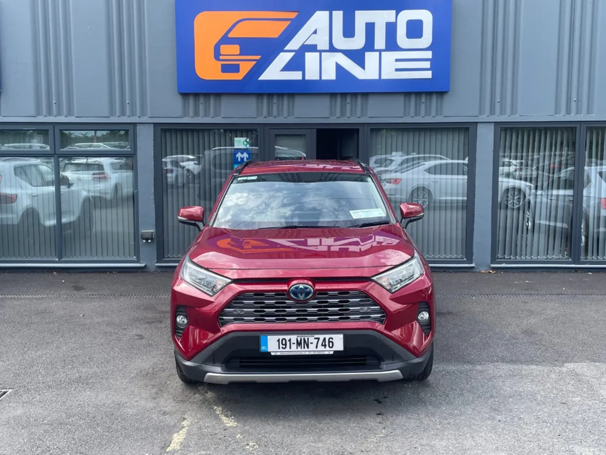 Toyota RAV4 SUV, Petrol Hybrid, 2019, Red