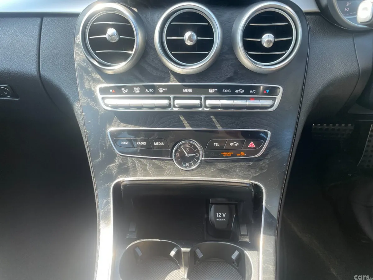 Mercedes-Benz C-Class Saloon, Petrol Hybrid, 2019, Black