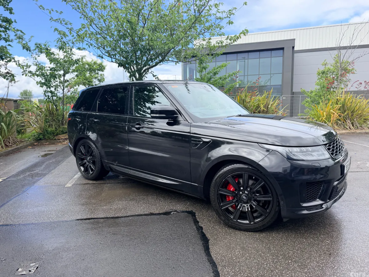 Land Rover Range Rover Sport SUV, Petrol Plug-in Hybrid, 2018, Black
