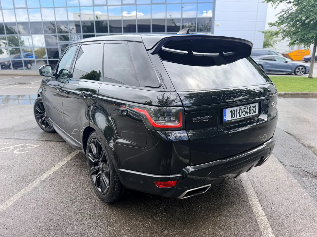 Land Rover Range Rover Sport SUV, Petrol Plug-in Hybrid, 2018, Black