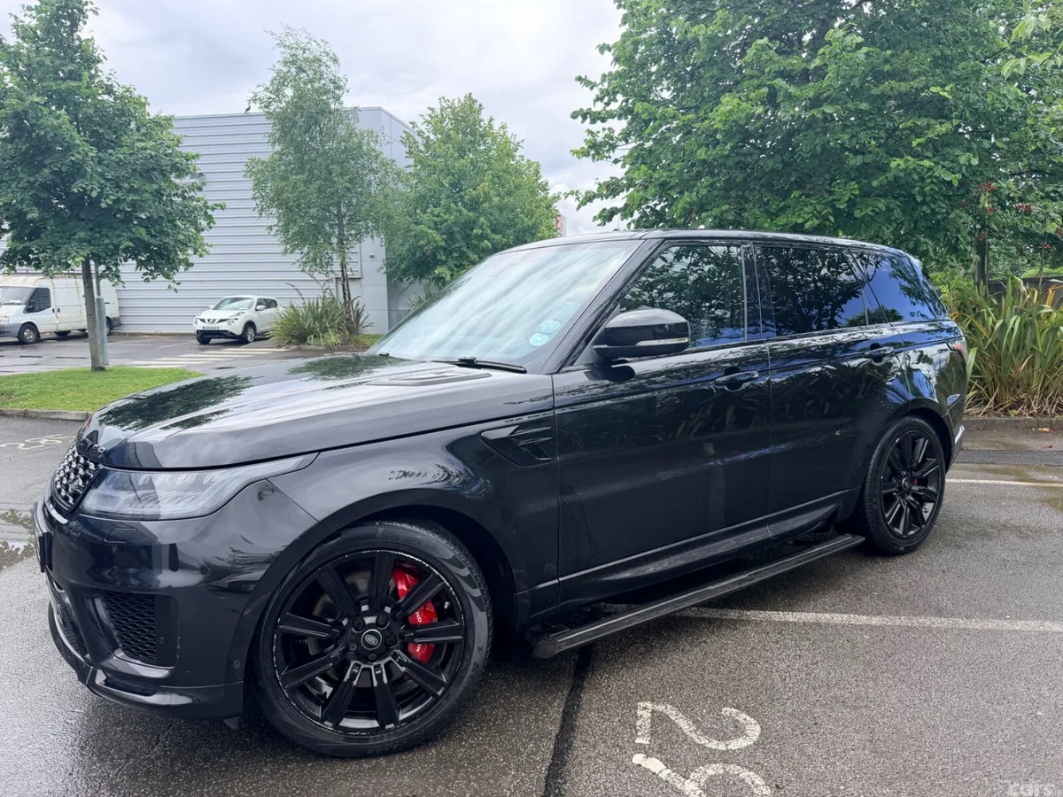 Land Rover Range Rover Sport SUV, Petrol Plug-in Hybrid, 2018, Black