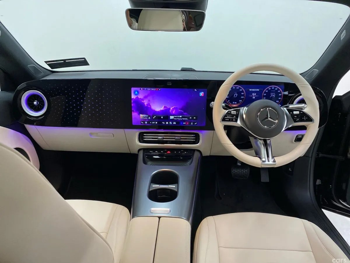 Mercedes-Benz CLA Coupe, Electric, 2026, Black