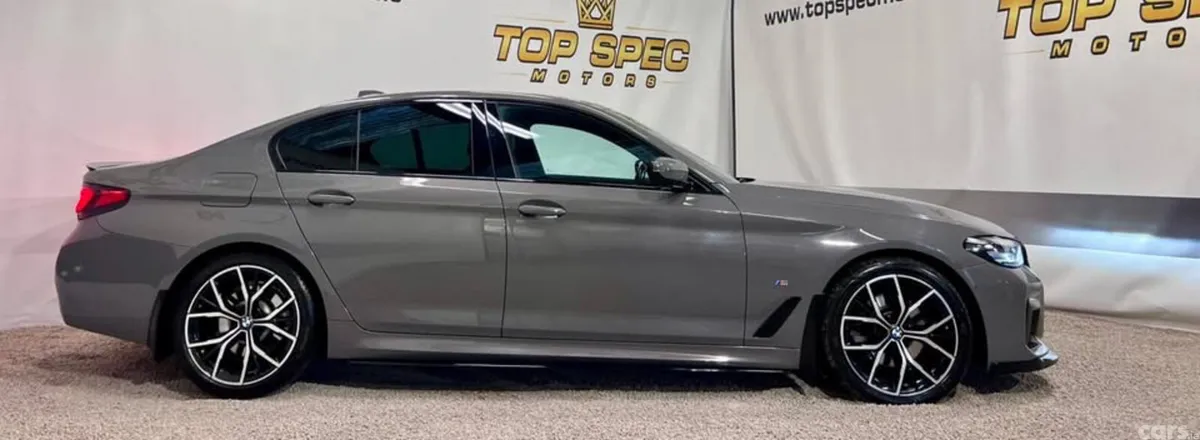 BMW 5-Series Saloon, Diesel, 2021, Grey
