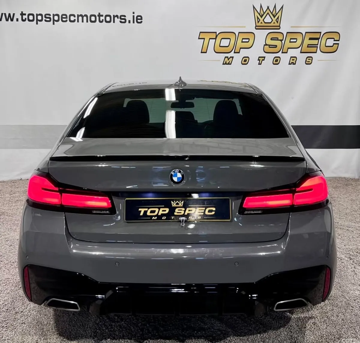 BMW 5-Series Saloon, Diesel, 2021, Grey