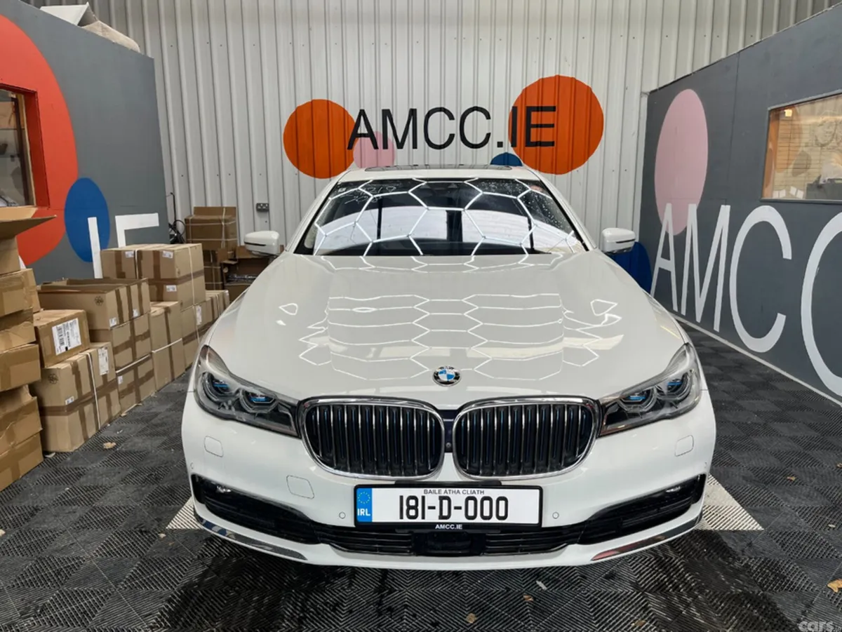 BMW 7-Series Saloon, Petrol Plug-in Hybrid, 2018, White