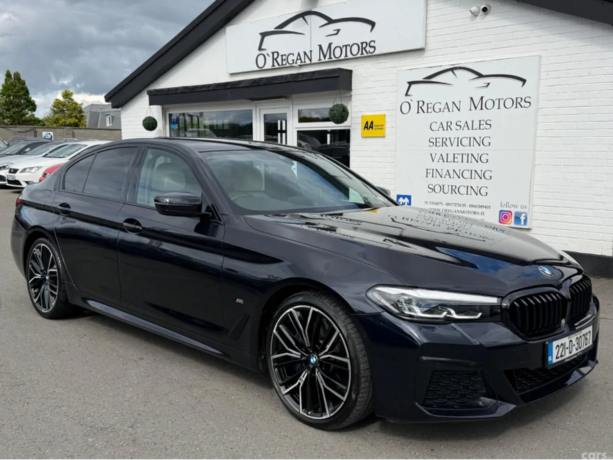 BMW 5-Series Saloon, Diesel, 2022, Black