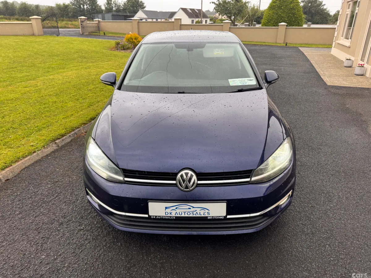 Volkswagen Golf Hatchback, Diesel, 2017, Blue