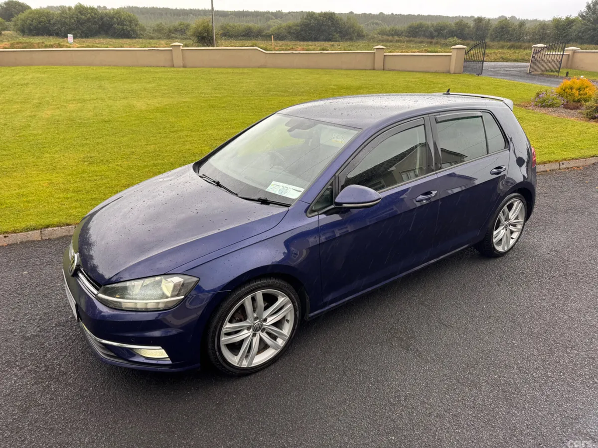 Volkswagen Golf Hatchback, Diesel, 2017, Blue