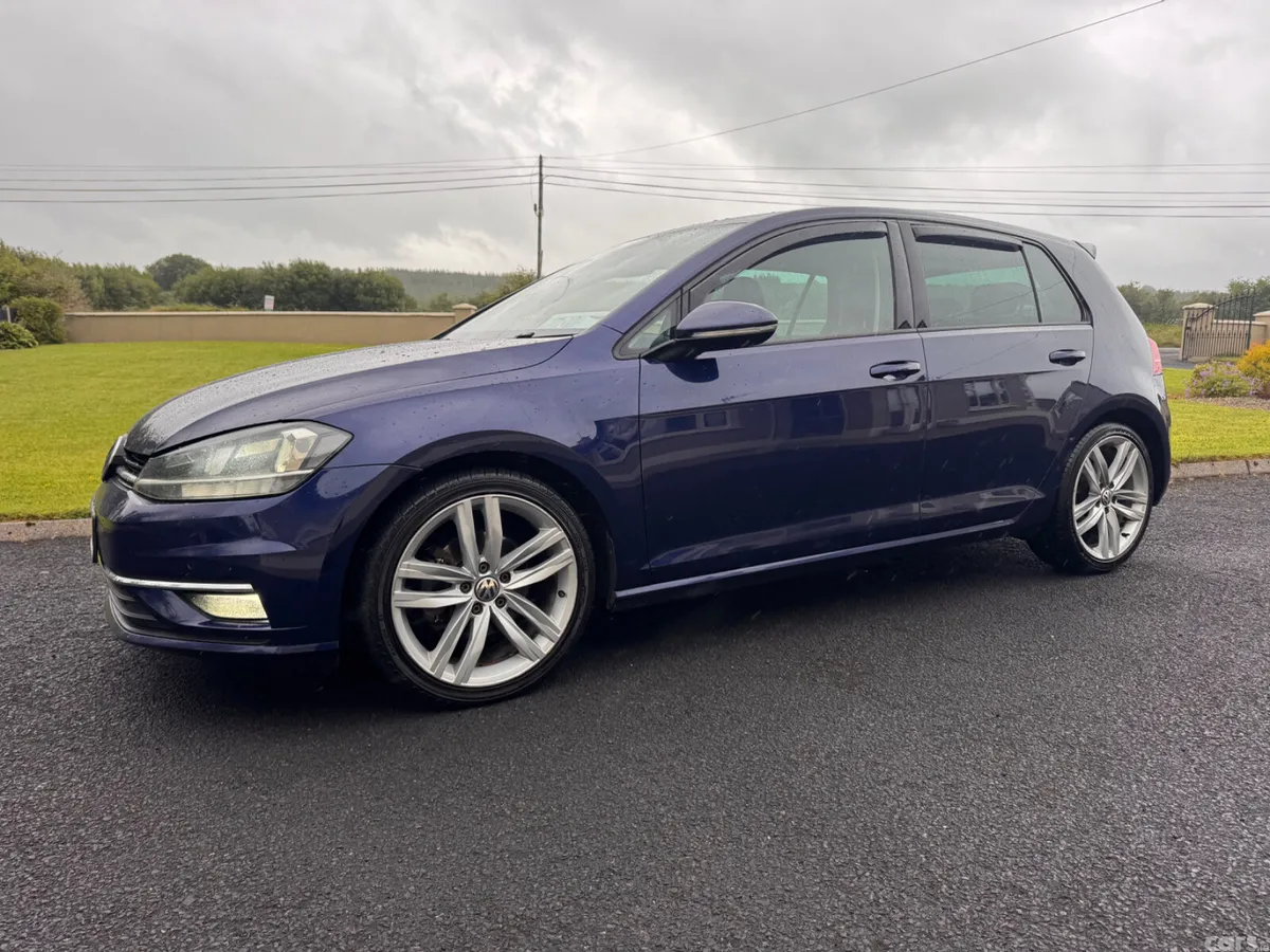 Volkswagen Golf Hatchback, Diesel, 2017, Blue