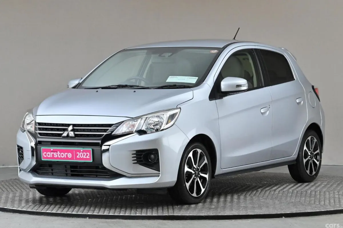 Mitsubishi Mirage Hatchback, Petrol, 2022, Silver