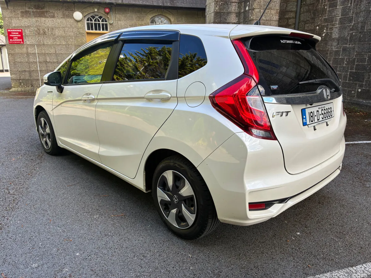 Honda Fit Hatchback, Petrol Hybrid, 2018, White