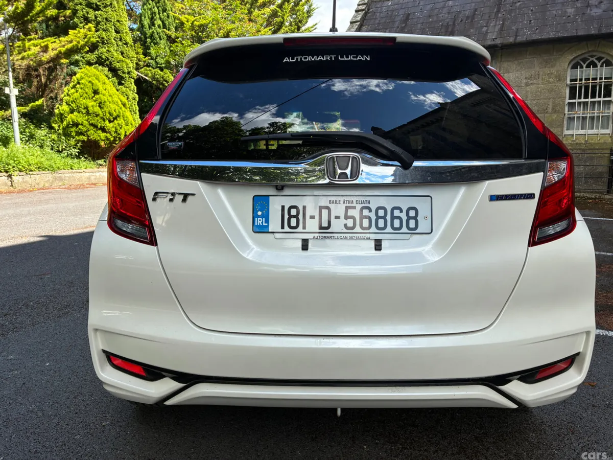 Honda Fit Hatchback, Petrol Hybrid, 2018, White
