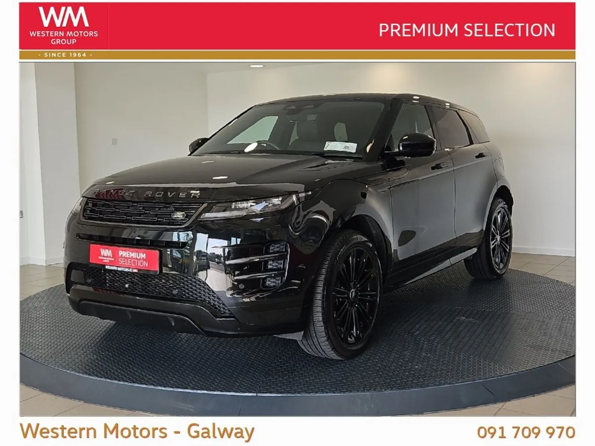 Land Rover Range Rover Evoque SUV, Petrol Plug-in Hybrid, 2025, Black