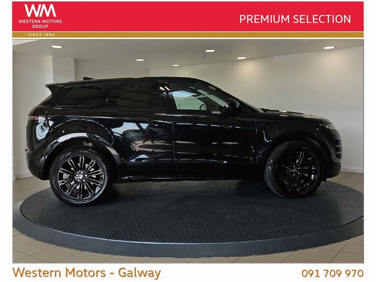 Land Rover Range Rover Evoque SUV, Petrol Plug-in Hybrid, 2025, Black