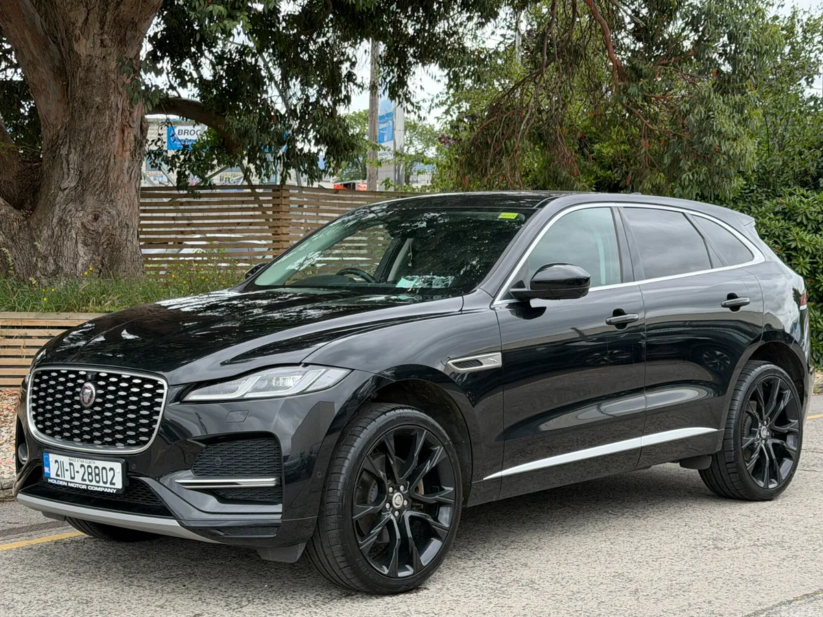 Jaguar F-Pace SUV, Diesel, 2021, Black