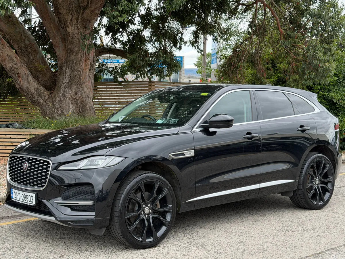 Jaguar F-Pace SUV, Diesel, 2021, Black