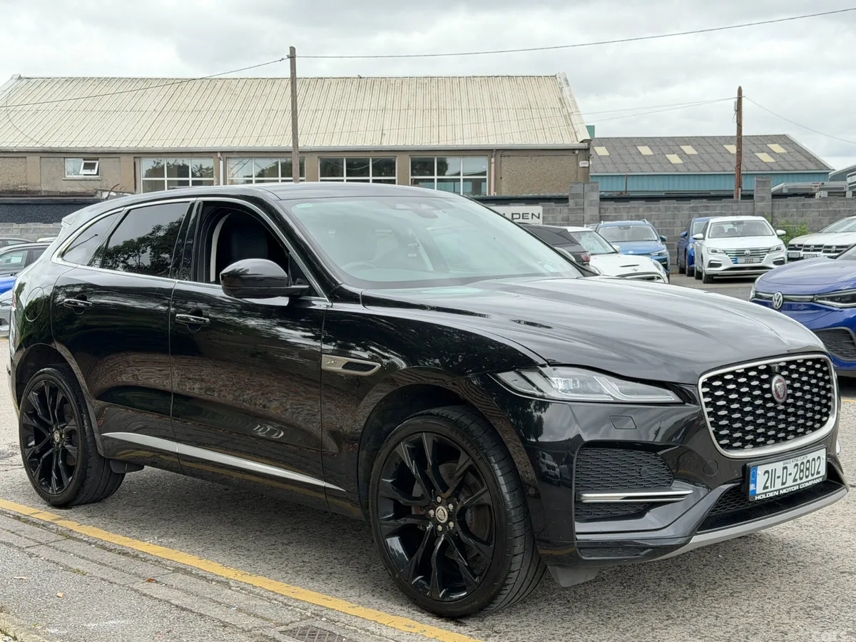 Jaguar F-Pace SUV, Diesel, 2021, Black