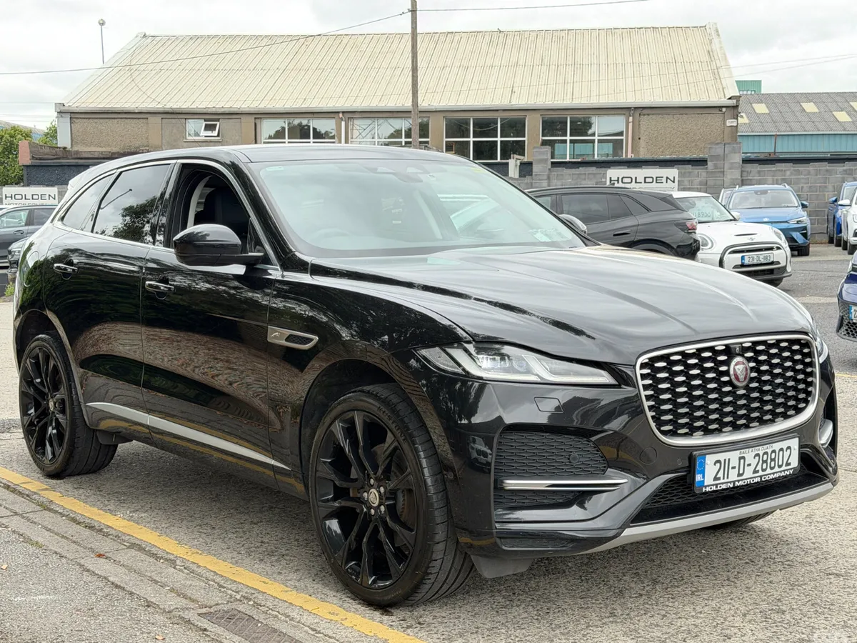 Jaguar F-Pace SUV, Diesel, 2021, Black