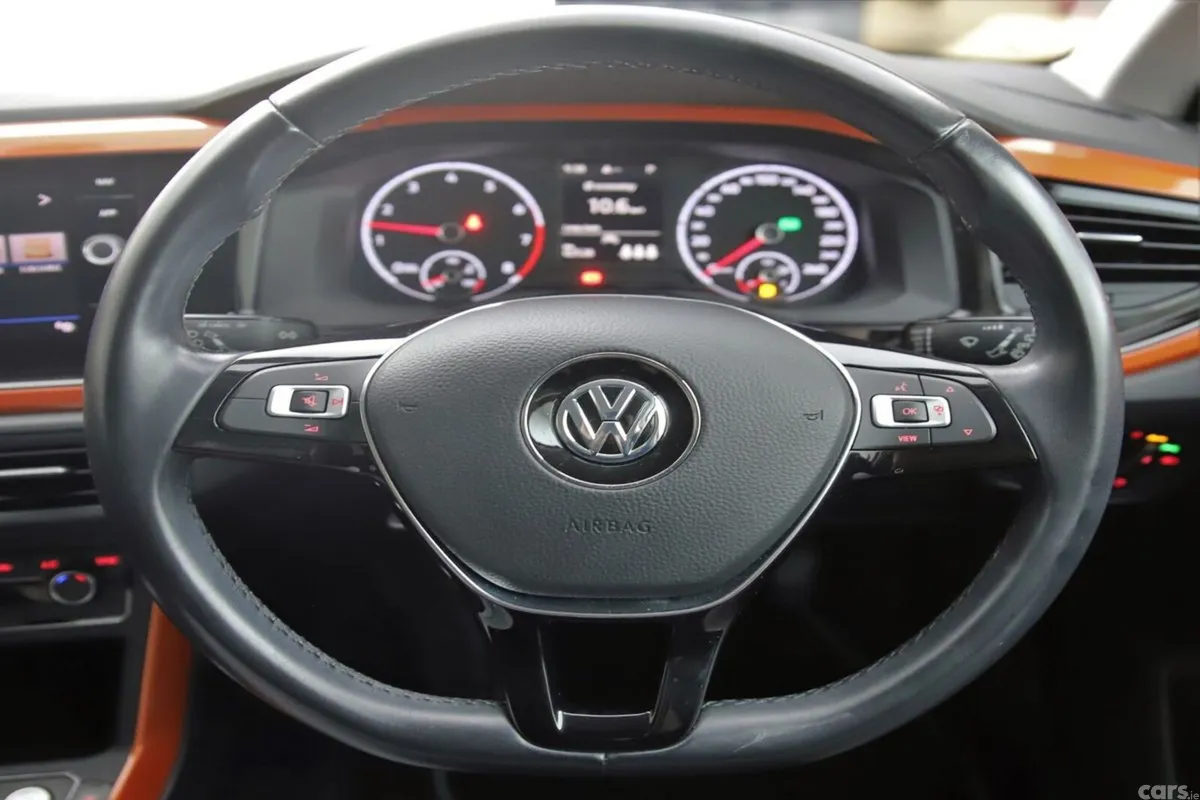 Volkswagen Polo Hatchback, Petrol, 2020, Orange