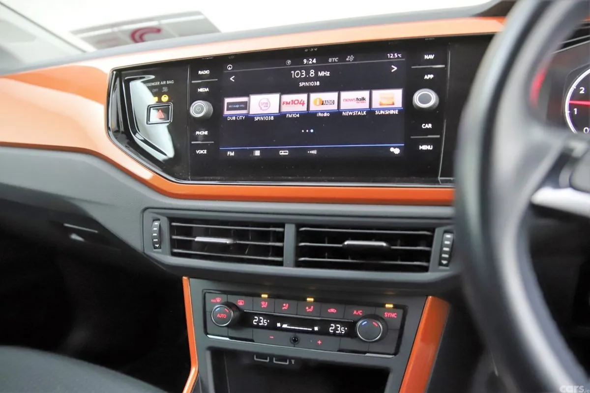 Volkswagen Polo Hatchback, Petrol, 2020, Orange