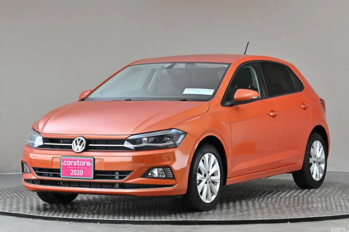 Volkswagen Polo Hatchback, Petrol, 2020, Orange