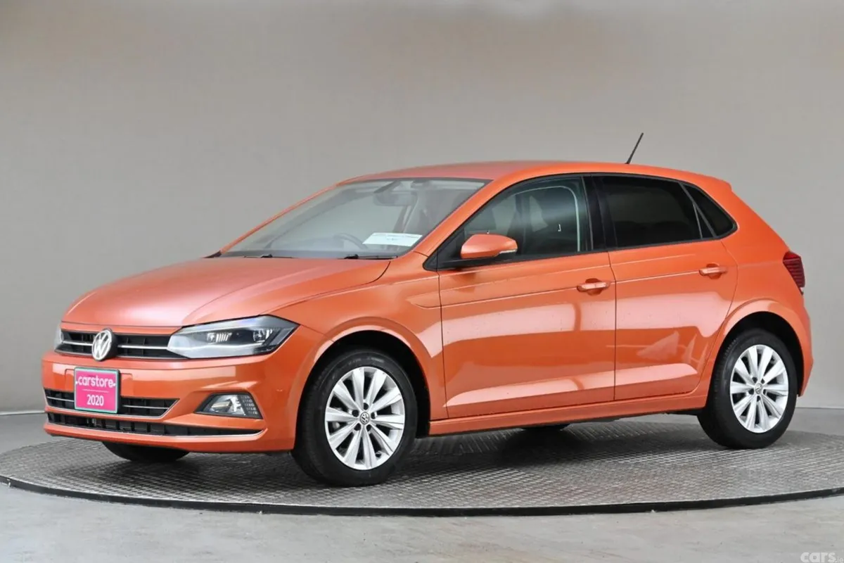 Volkswagen Polo Hatchback, Petrol, 2020, Orange