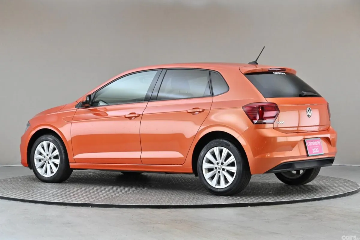 Volkswagen Polo Hatchback, Petrol, 2020, Orange