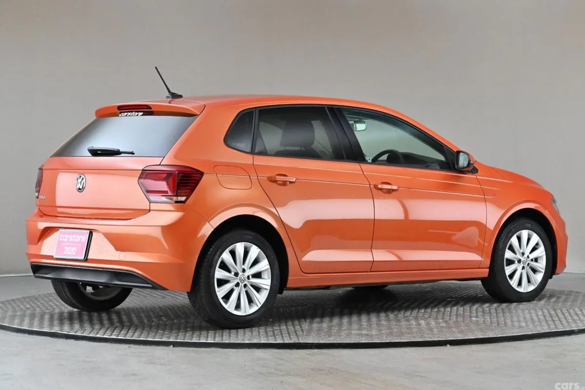 Volkswagen Polo Hatchback, Petrol, 2020, Orange