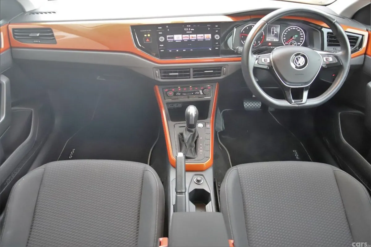 Volkswagen Polo Hatchback, Petrol, 2020, Orange