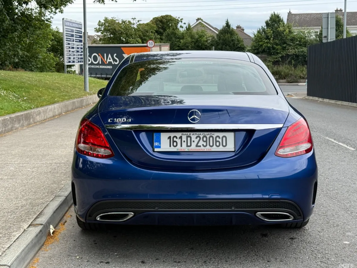 Mercedes-Benz C-Class Saloon, Diesel, 2016, Blue