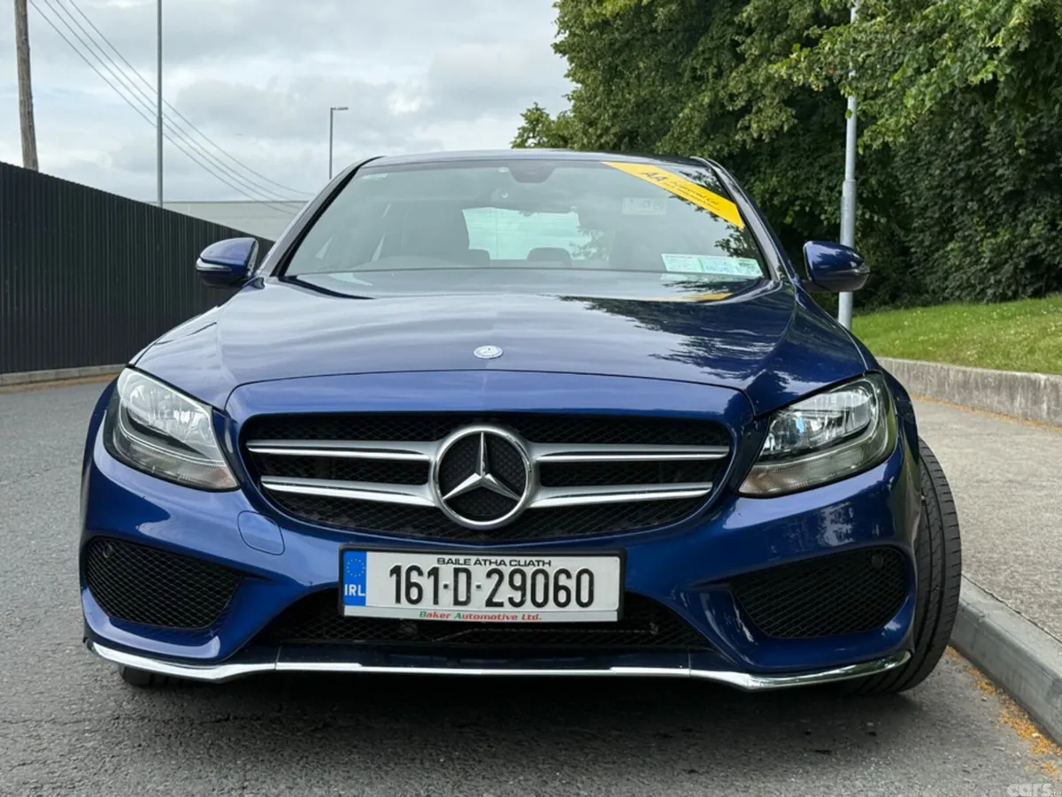 Mercedes-Benz C-Class Saloon, Diesel, 2016, Blue
