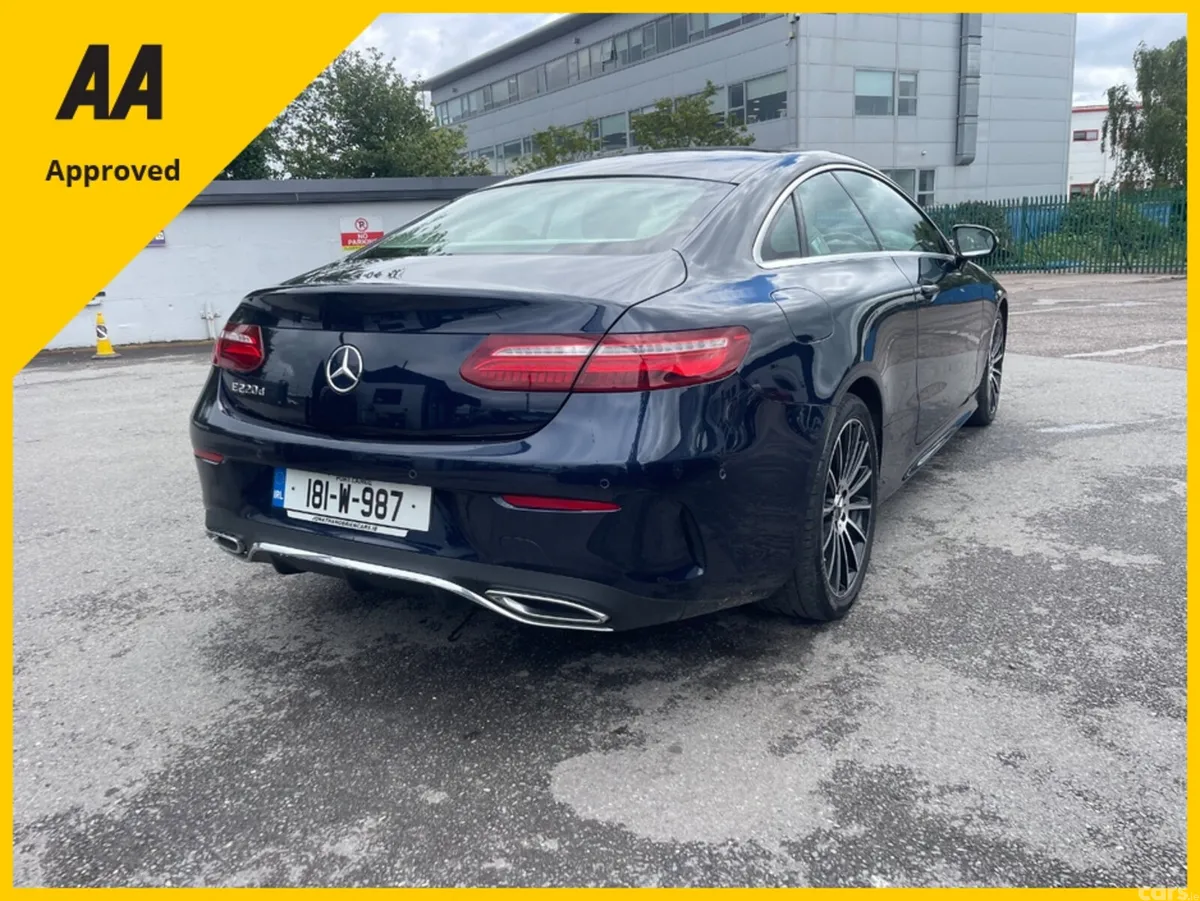 Mercedes-Benz E-Class Coupe, Diesel, 2018, Blue