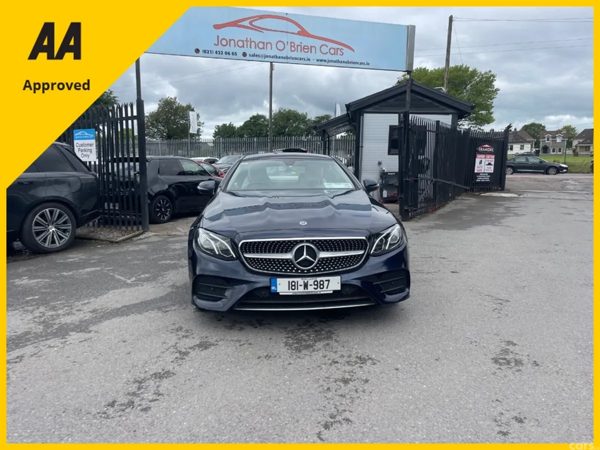 Mercedes-Benz E-Class Coupe, Diesel, 2018, Blue