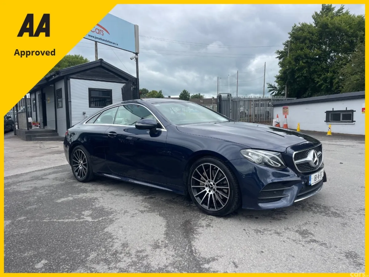 Mercedes-Benz E-Class Coupe, Diesel, 2018, Blue