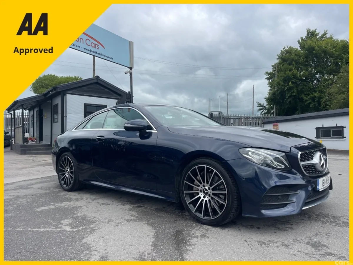 Mercedes-Benz E-Class Coupe, Diesel, 2018, Blue