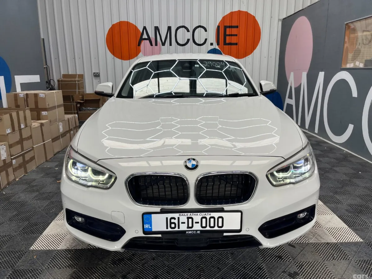 BMW 1-Series Hatchback, Diesel, 2016, White