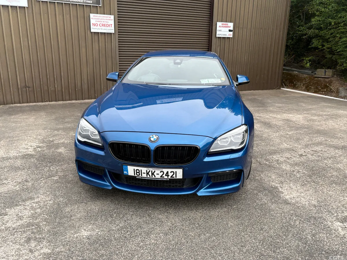 BMW 6-Series Coupe, Diesel, 2018, Blue