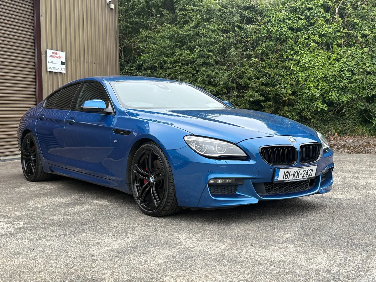 BMW 6-Series Coupe, Diesel, 2018, Blue