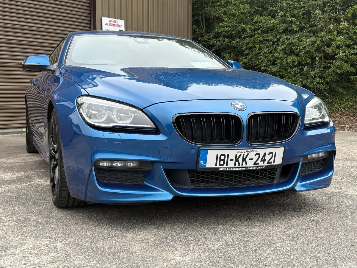 BMW 6-Series Coupe, Diesel, 2018, Blue