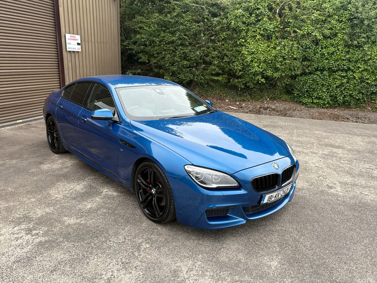 BMW 6-Series Coupe, Diesel, 2018, Blue