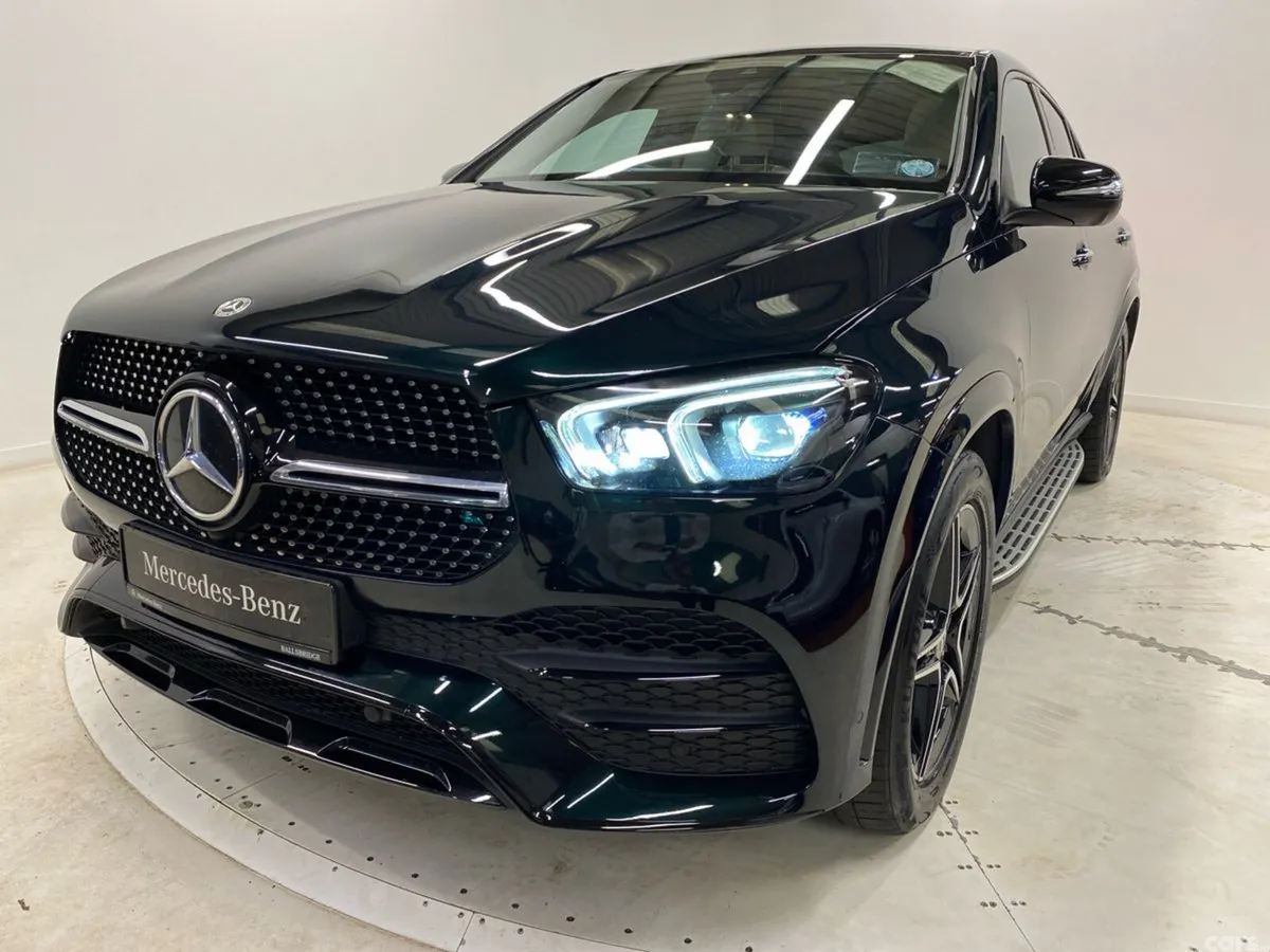 Mercedes-Benz GLE Coupe, Diesel Plug-in Hybrid, 2022, Green