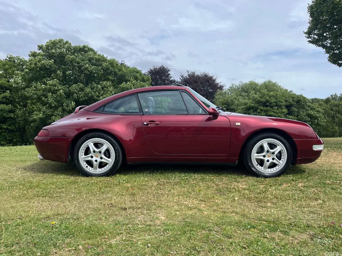 Porsche 911 Coupe, Petrol, 1998, Red