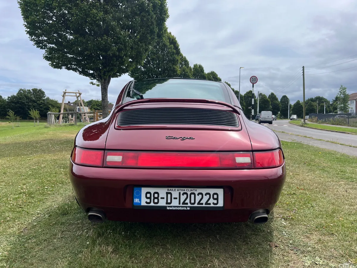 Porsche 911 Coupe, Petrol, 1998, Red