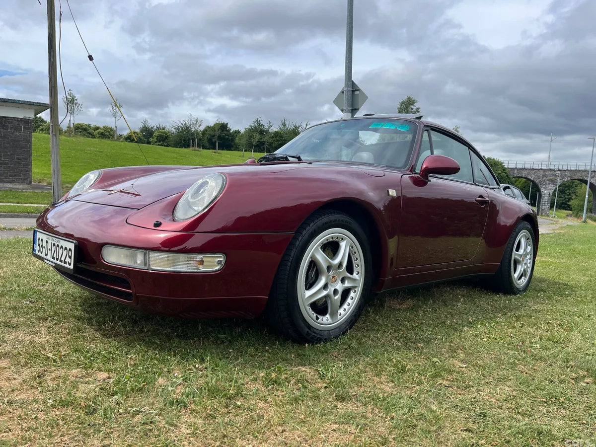 Porsche 911 Coupe, Petrol, 1998, Red